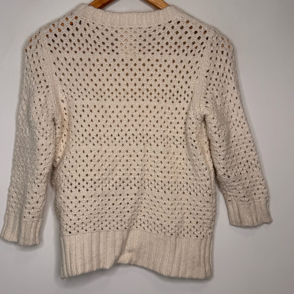 Anthropologie Far Away from Close Knit Sweater Size S - Picture 3 of 6